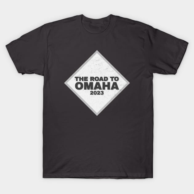 College World Series College Baseball Omaha 2023 T-Shirt by Designedby-E